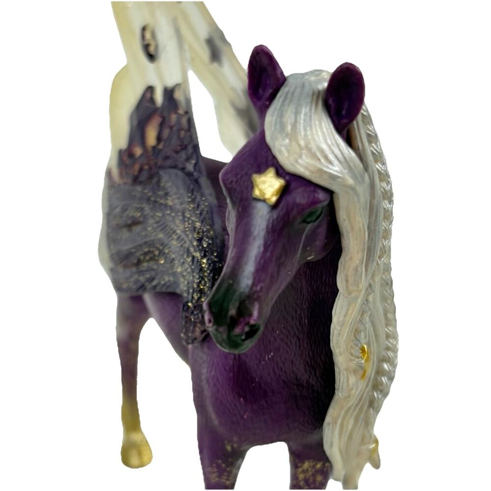 Schleich Bayala Shooting Star Unicorn Mare 70580 Retired Fantasy Figure Glitter - Picture 8 of 8